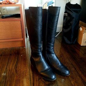 Firth Knee High Boots (Black)